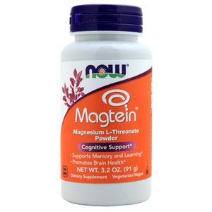 Now Magtein (Magnesium L-Threonate Powder)  3.2 oz