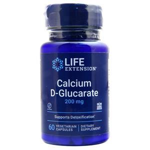 Life Extension Calcium D-Glucarate (200mg)  60 vcaps