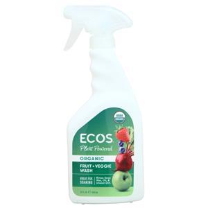 ECOS Organic Fruit + Veggie Wash  22 fl.oz