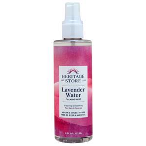 Heritage Store Lavender Water Calming Mist  8 fl.oz