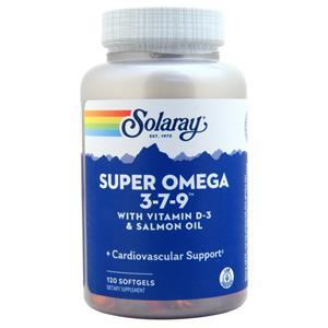 Solaray Super Omega 3-7-9  120 sgels