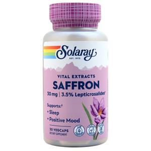 Solaray Saffron Extract (30mg)  30 vcaps