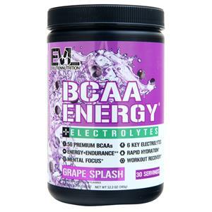 Evlution Nutrition BCAA Energy + Electrolytes Grape Splash 345 grams