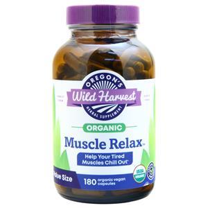 Oregon's Wild Harvest Organic Muscle Relax  180 vcaps