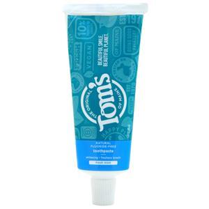 Tom's Of Maine Fluoride-Free Whitening Toothpaste Fresh Mint - Travel Size 3 oz
