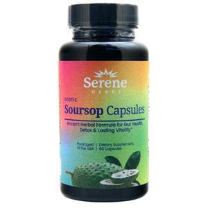 Serene Herbs Exotic Soursop Capsules  60 caps