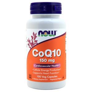 Now CoQ10 (150mg)  100 vcaps