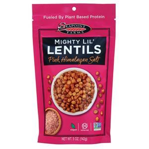 Seapoint Farms Mighty Lil' Lentils Pink Himalayan Salt 5 oz