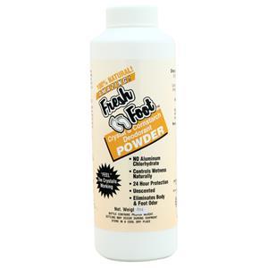 Deodorant Stones of America Fresh Foot Crystal & Cornstarch Deodorant Powder Unscented 4 oz