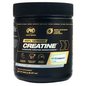 Fit Foods PVL Gold Series 100% German Creatine Unflavored 240 grams
