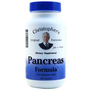 Christopher's Original Formulas Pancreas Formula  100 vcaps