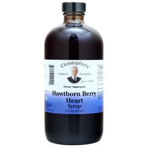 Christopher's Original Formulas Hawthorn Berry Heart Syrup  16 fl.oz