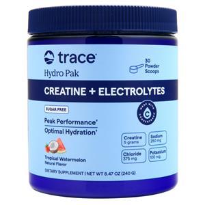 Trace Hydro Pak Creatine + Electrolytes Tropical Watermelon 240 grams
