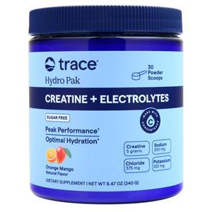Trace Hydro Pak Creatine + Electrolytes Orange Mango 240 grams