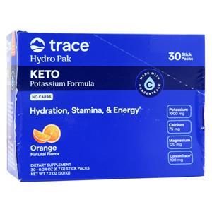 Trace Hydro Pak Keto Stick Packs Orange 30 pckts