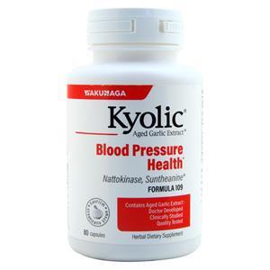 Kyolic Aged Garlic Extract Blood Pressure Health Formula #109  80 caps