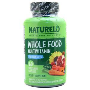 Naturelo Whole Food Multivitamin For Teen Guys  60 vcaps