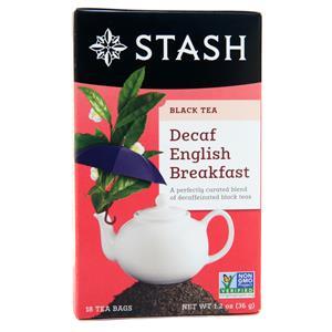 Stash Black Tea Decaf English Breakfast 18 pckts