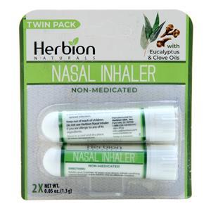 Herbion Nasal Inhaler Non-Medicated 2 count