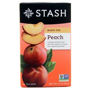 Stash Black Tea Peach 20 pckts
