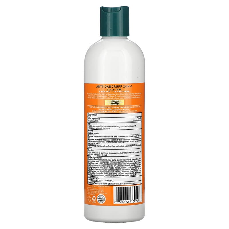 Jason Dandruff Relief 2-in-1 Shampoo + Conditioner  12 fl.oz