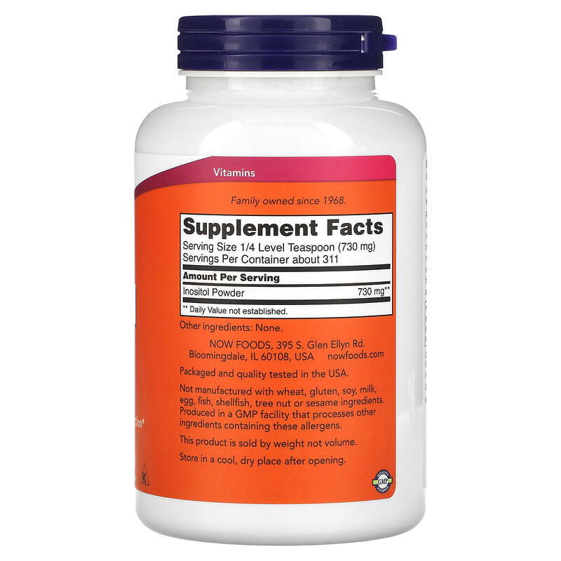 Now Inositol Powder  8 oz