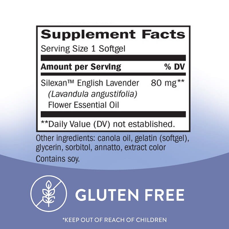 Nature's Way CalmAid - Clinically Proven Lavender  30 sgels