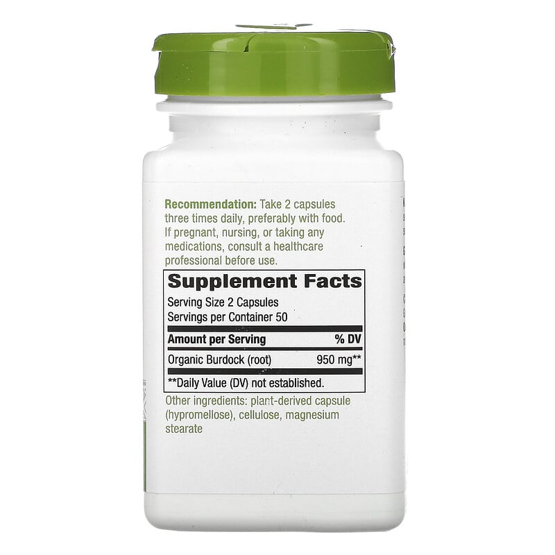Nature's Way Burdock Root  100 caps