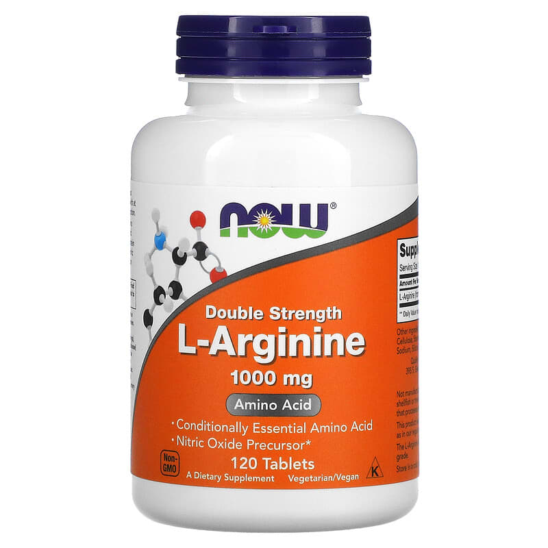 Now L-Arginine (1000mg)  120 tabs