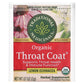 Traditional Medicinals Organic Seasonal Tea Throat Coat - Lemon Echinacea 16 pckts
