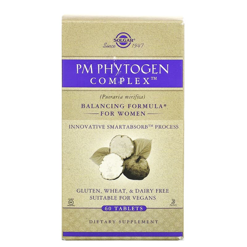 Solgar PM PhytoGen Complex  60 tabs