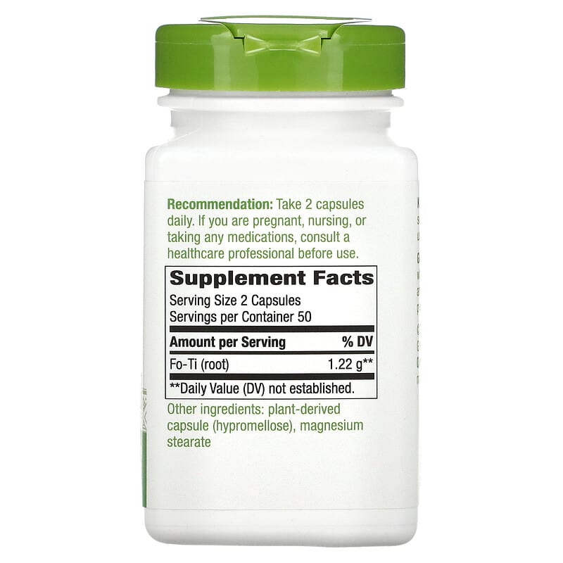 Nature's Way Fo-Ti  100 vcaps