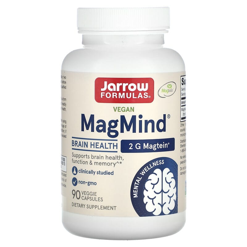 Jarrow MagMind - Magnesium L-Threonate  90 vcaps