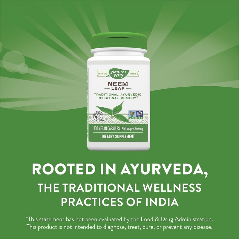 Nature's Way Neem Leaf  100 vcaps