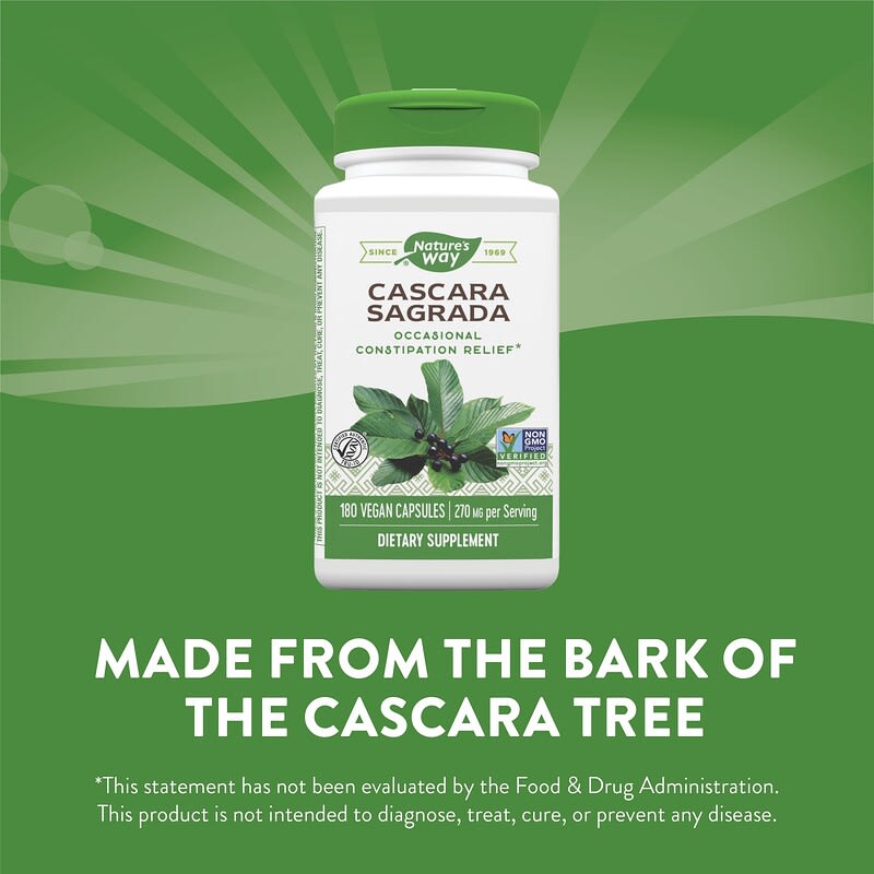 Nature's Way Cascara Sagrada  180 vcaps