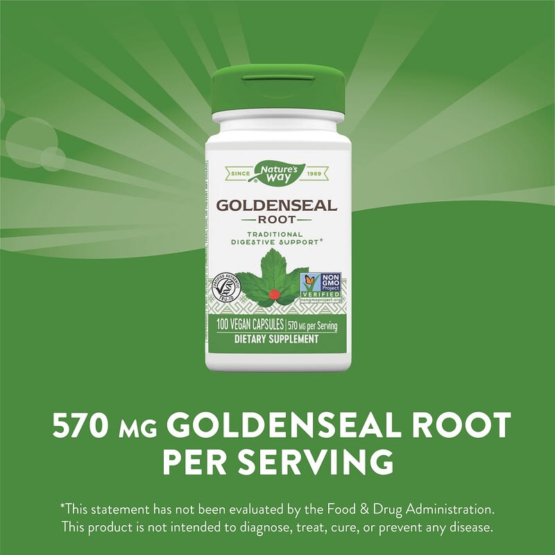 Nature's Way Goldenseal Root  100 caps