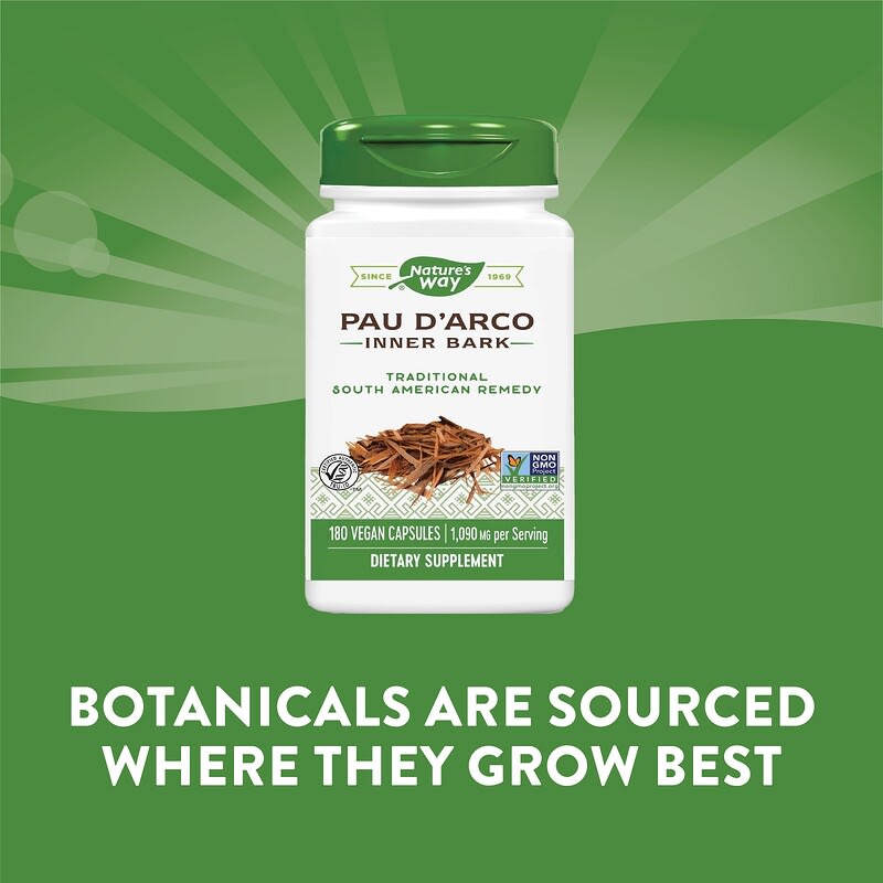 Nature's Way Pau d'Arco Inner Bark 180 caps