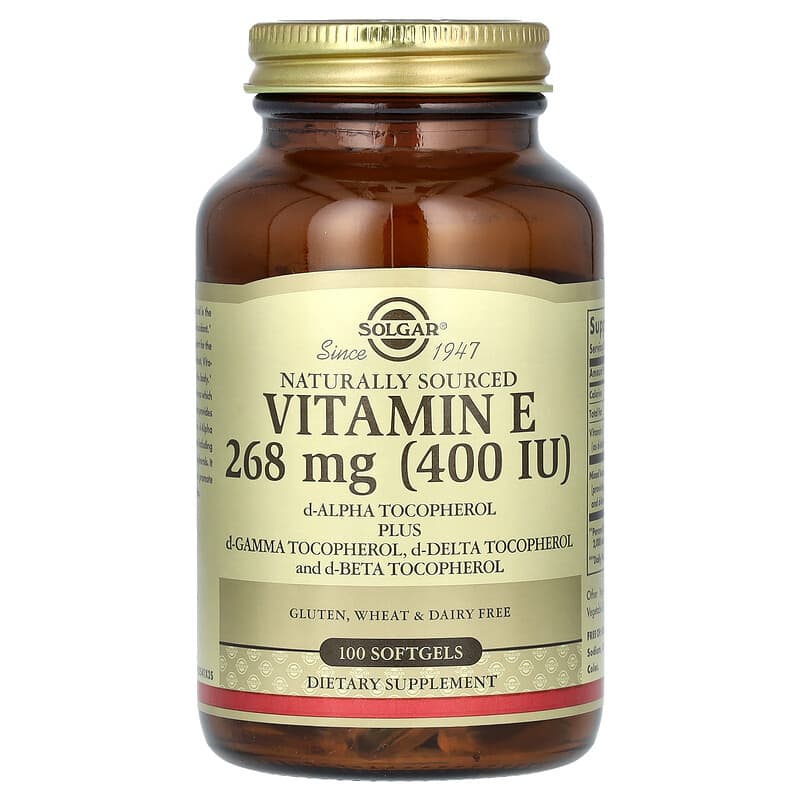 Solgar Vitamin E - 268 mg (400IU)  100 sgels
