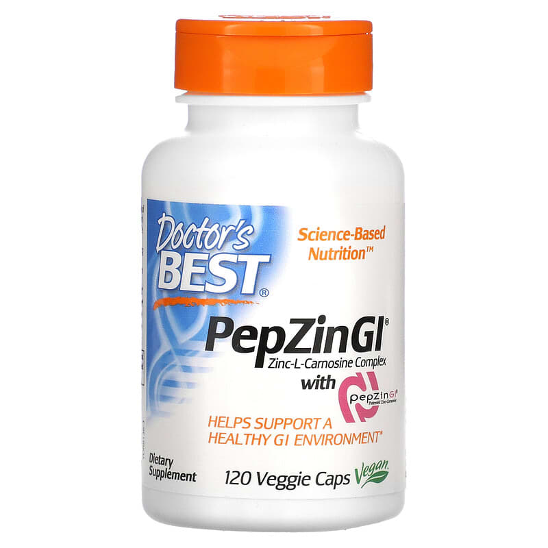 Doctor's Best PepZinGI  120 vcaps
