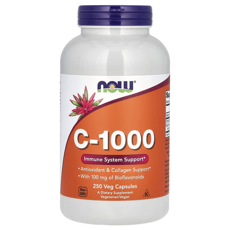 Now C-1000 with Bioflavonoids  250 caps