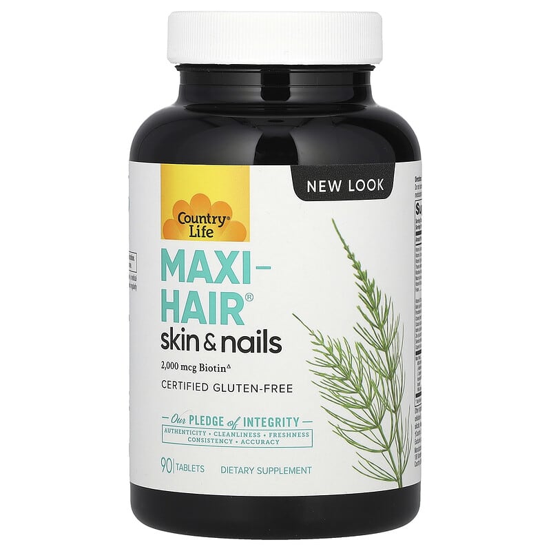 Country Life Maxi-Hair  90 tabs