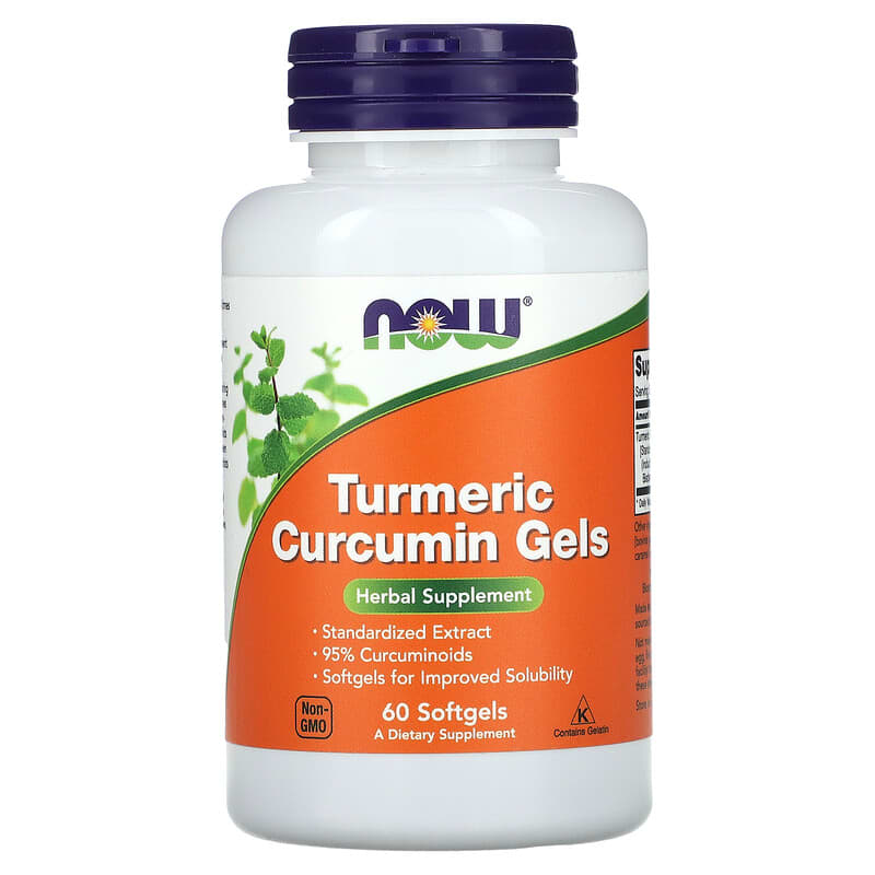 Now Curcumin Softgels  60 sgels