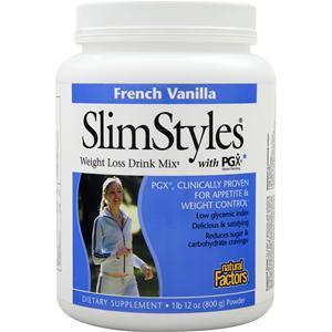 Natural Factors SlimStyles French Vanilla 28 oz