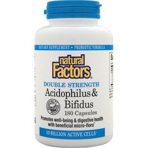 Natural Factors Acidophilus & Bifidus  180 caps