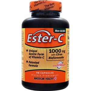 American Health Ester-C with Citrus Bioflavonoids (1000mg)  90 caps