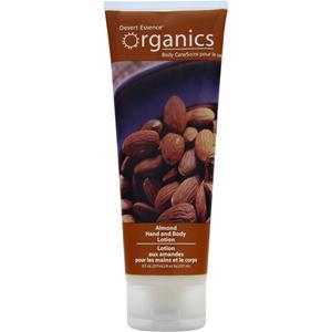 Desert Essence Organics Hand & Body Lotion Almond 8 fl.oz