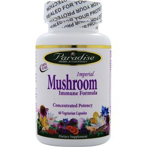 Paradise Herbs Mushroom Immune Formula (Concentrated Potency)  60 vcaps