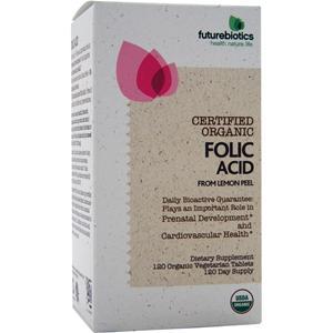 Futurebiotics Certified Organic - Folic Acid  120 tabs