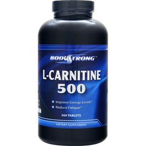 BodyStrong L-Carnitine (500mg)  360 tabs