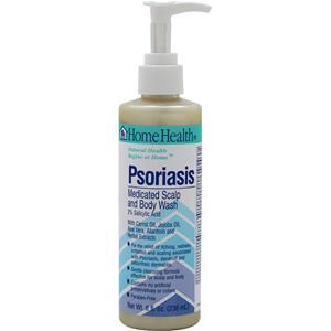 Home Health Psoriasis Medicated Scalp and Body Wash  8 fl.oz